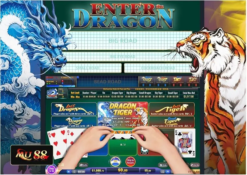 Người chơi có thể lựa chọn cửa rồng, cửa hổ hoặc chọn cửa hoà