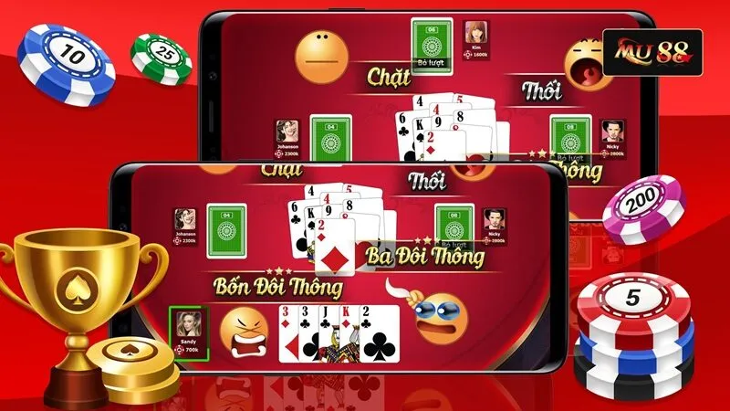 Tiến lên miền Bắc có luật chơi khắt khe hơn Tiến lên miền Nam rất nhiều